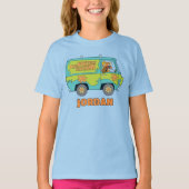 T-shirt The Mystery Machine Right Side (Devant)