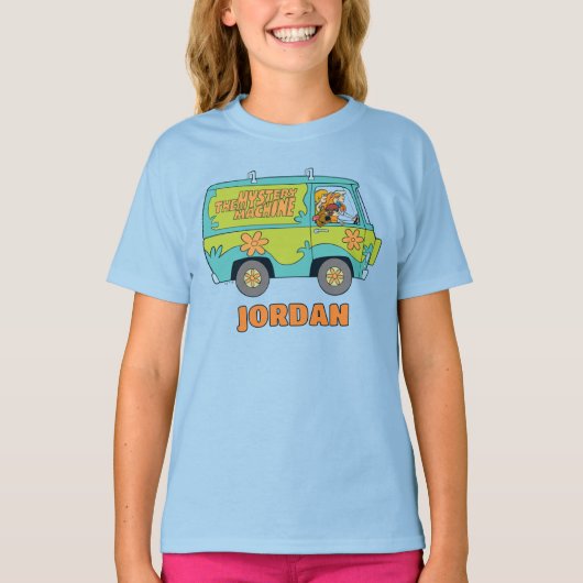 T-shirt The Mystery Machine Right Side (Devant)
