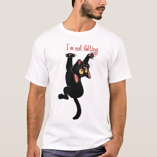 T-shirt The naughty cat , feeling love with cat (Devant)