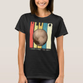 T-shirt The Never Forget Pluto Retro Style Funny Space 2 (Devant)