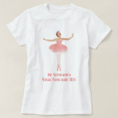 T-shirt The Nutcracker 2024 - Sucre Plum Fairy (Design devant)