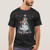 T-shirt The Nutcracker Ballet Clara Tree Christmas Holiday (Devant)
