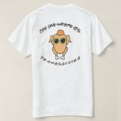 T-shirt The One Where It's Thanksgiving (Design dos)