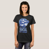 T-shirt The Original Social Distancing Welder Welding Cool (Devant entier)