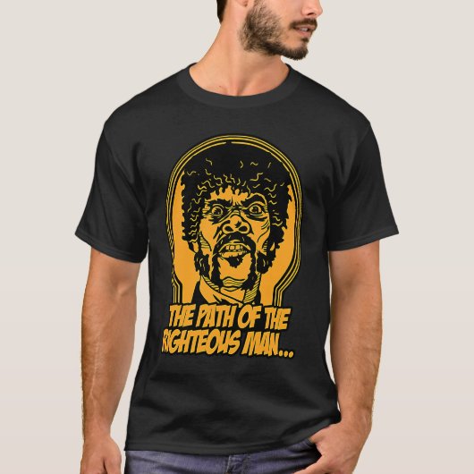 T-shirt The Path Of The Righteous Man  Nerd Geek (Devant)