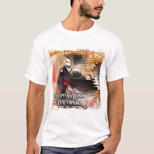 T-SHIRT THE PHANTOM OF THE OPERA (Devant)