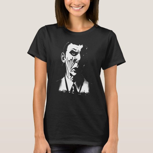 T-shirt The Physics and Math Vampire Arises Teacher Hallow (Devant)