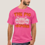 T-shirt The Pig Whisperer - Halloween Season Scary Pig Far<br><div class="desc">The Pig Whisperer - Halloween Season Scary Pig Farm Animal5414  .</div>