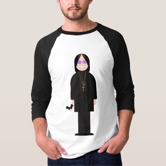T-shirt The Prince of Darkness – Baseball Tee (Devant)