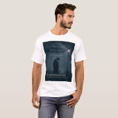T-shirt The Quiet Spiral – Realistic Overthinking Tee (Devant entier)