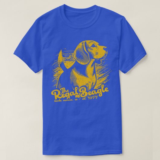 T-shirt The Regal Beagle 1977 Threes Company 1 (Design devant)