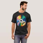 T-shirt The retro disc (Devant entier)