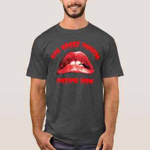 T-shirt The Rocky Horror Picture Show Lèvres rétro