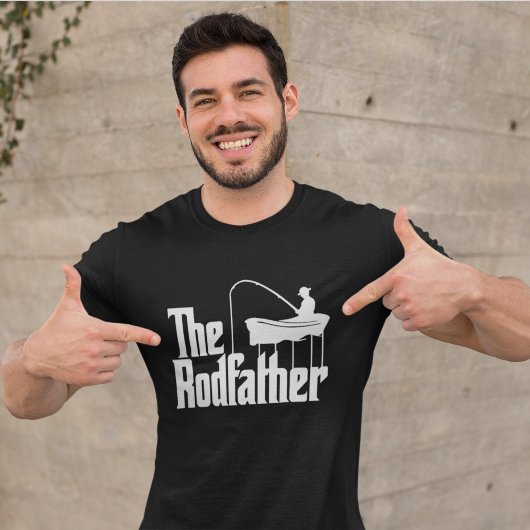 T-shirt The Rodfather Funny Fishing