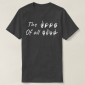 T-shirt The ROOT of all EVIL ASL Sign Language Design 1 (Design devant)