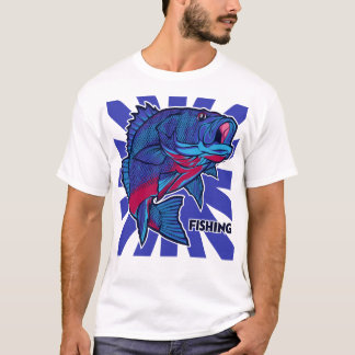 T-shirt The Royal Coachman Fishing Pop Art