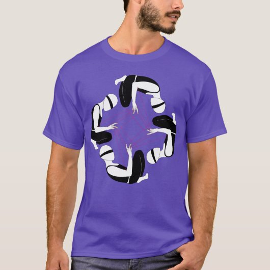 T-shirt The rules of the game gift friend (Devant)