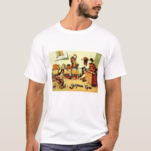 T-shirt The School Times Louis Wain (Devant)