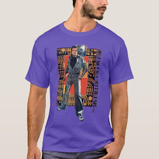 T-shirt The Si Million Dollar Man retro (Devant)