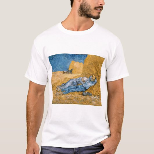 T-shirt The Siesta 1890 par Vincent van Gogh (Devant)