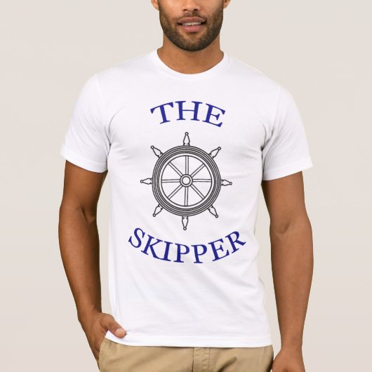 T-shirt "The Skipper" - Skip-a-dee-doo-dah, skip-a-dee-ay (Devant)