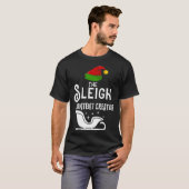 T-shirt The Sleigh Content Creator Christmas Holidays  Wor (Devant entier)
