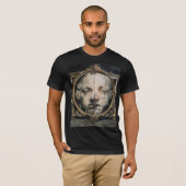 T-shirt The Spiritual Divide — Gothic Surreal Fine Art (Devant entier)