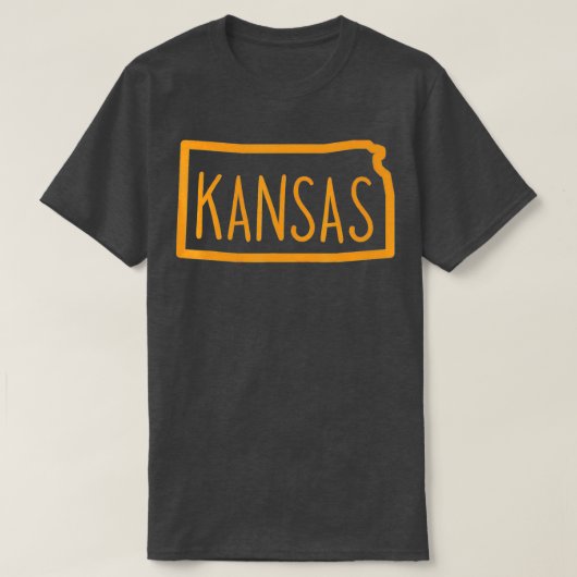 T-shirt The State of Kansas (Design devant)