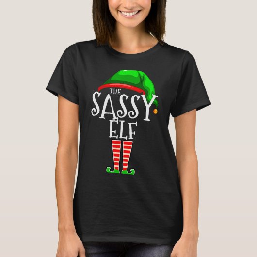 T-shirt The Sy Elf Family Matching Group Christmas Gift Fu (Devant)