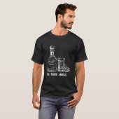 T-shirt The Three Amigos Mexican Alcoholic Tequila Drinker (Devant entier)