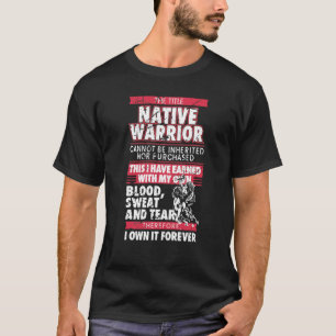 T-shirt The Tittle Native American Cannot Be Inherited Nor