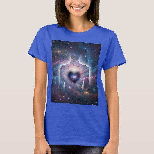 T-shirt The Universe Lives In You (Devant)