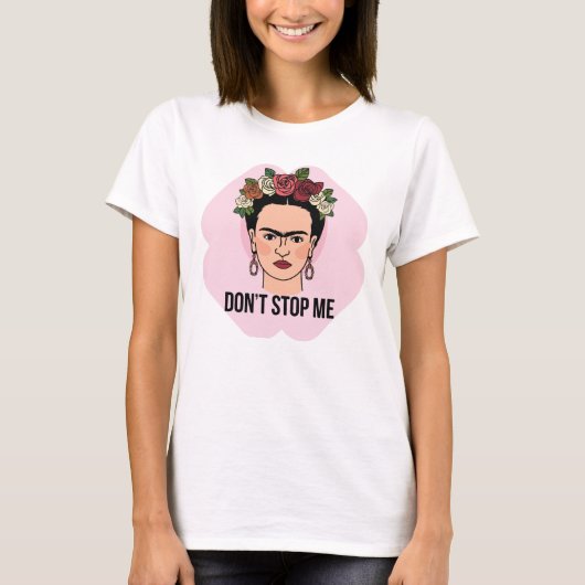 T-shirt The Untamable Frida: Follow Your Path (Devant)