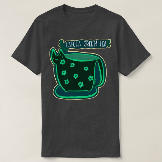 T-shirt Thé vert Catcha (Design devant)
