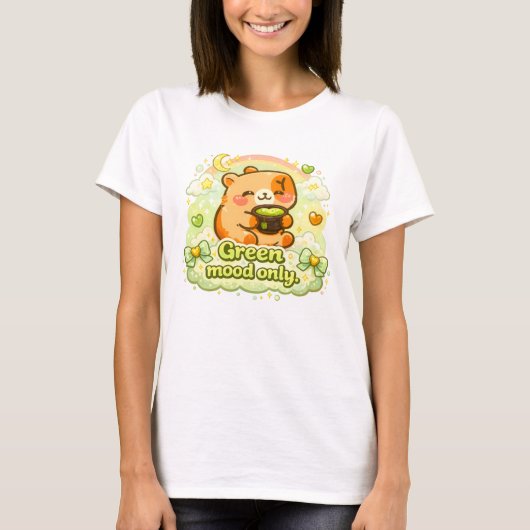 T-shirt Thé vert matcha (Devant)