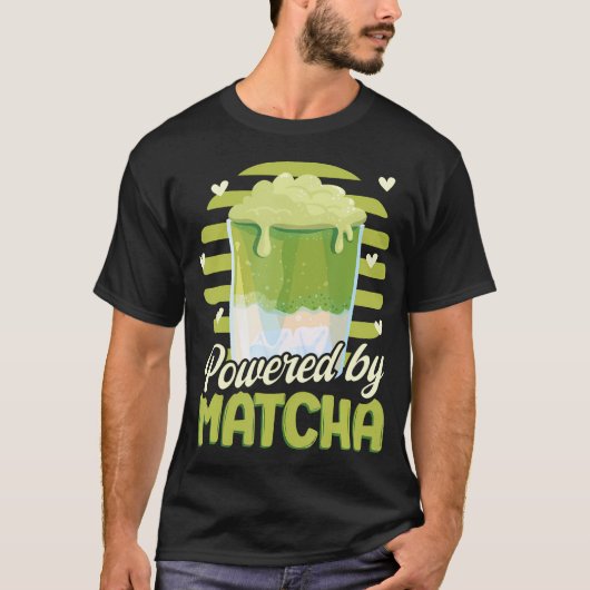 T-shirt Thé vert Matcha propulsé par Matcha (Devant)