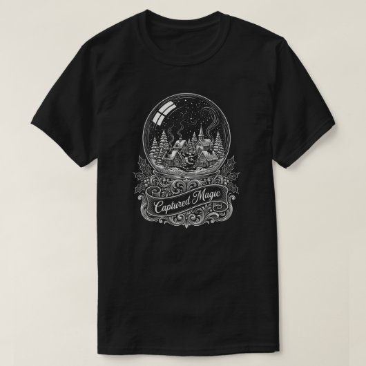 T-shirt The Victorian Snow Globe Edition (Design devant)
