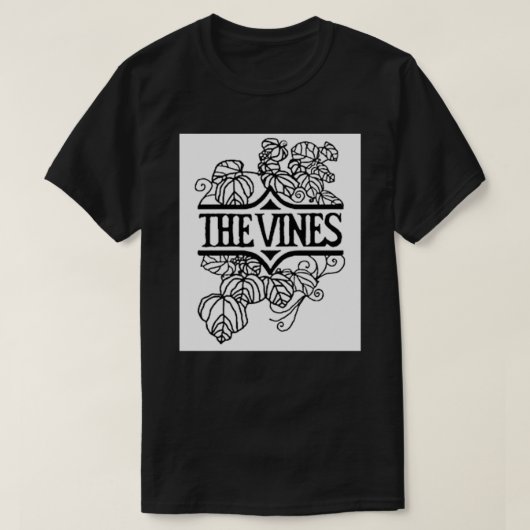 T-shirt The Vines - classique Aussie groupe de rock altern (Design devant)