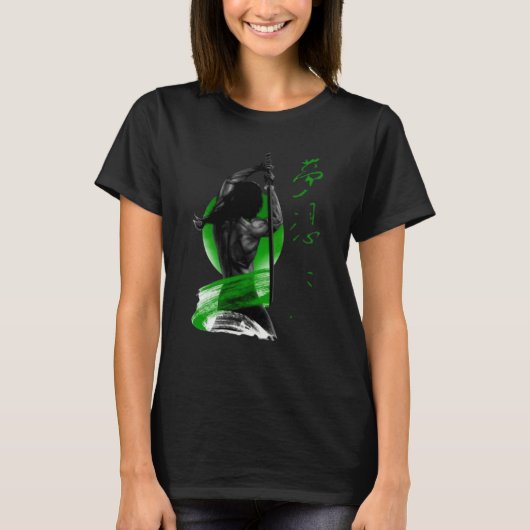 T-SHIRT THE WAY OF THE SWORD SAMURAI WARRIOR  2 (Devant)