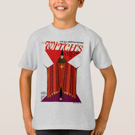 T-shirt The Witch's Friend October Magazine (Devant)