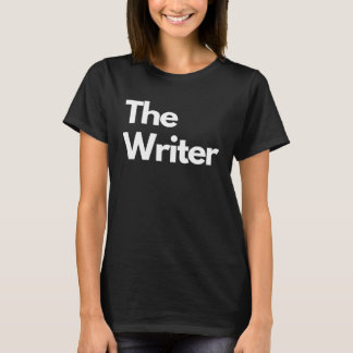 T-shirt The Writer minimalist titles