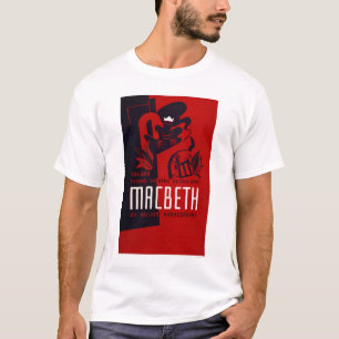 T-shirt Théâtre de nègre de Macbeth WPA 1937