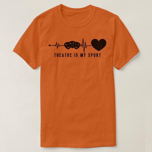 T-shirt Théâtre En Heartbeat 12 (Design devant)