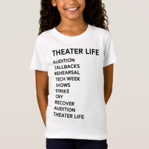 T-Shirt Théâtre musical de Broadway de drame drôle de la