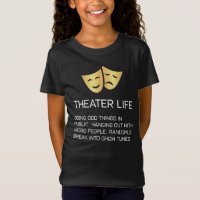 Théâtre musical drôle de Broadway de la vie de