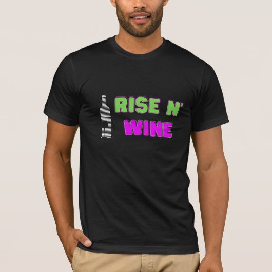 T-Shirt Théâtre Rise N' Wine Vino (Devant)