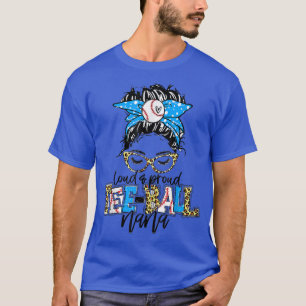 T-shirt ThéBall Mimi Leopard Loud & Proud Nana Grandma Tee