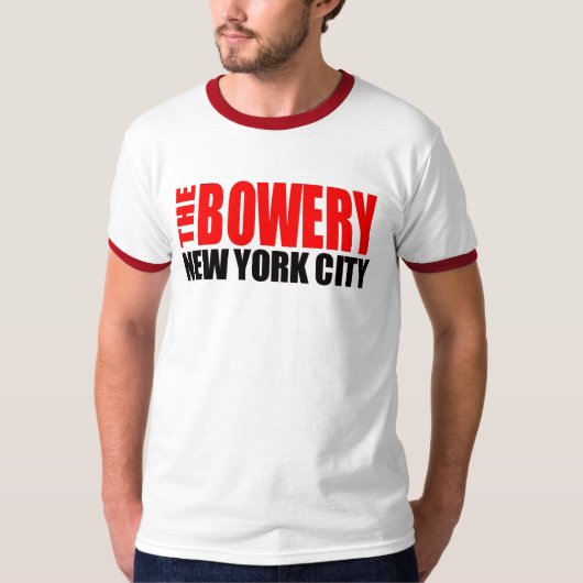 T-shirt theBowery (Devant)
