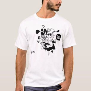 T-shirt thebruise.com/T-shirt spécial de Bruster B&W