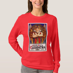 T-shirt Theda Bara, le film Cleopatra Vintage